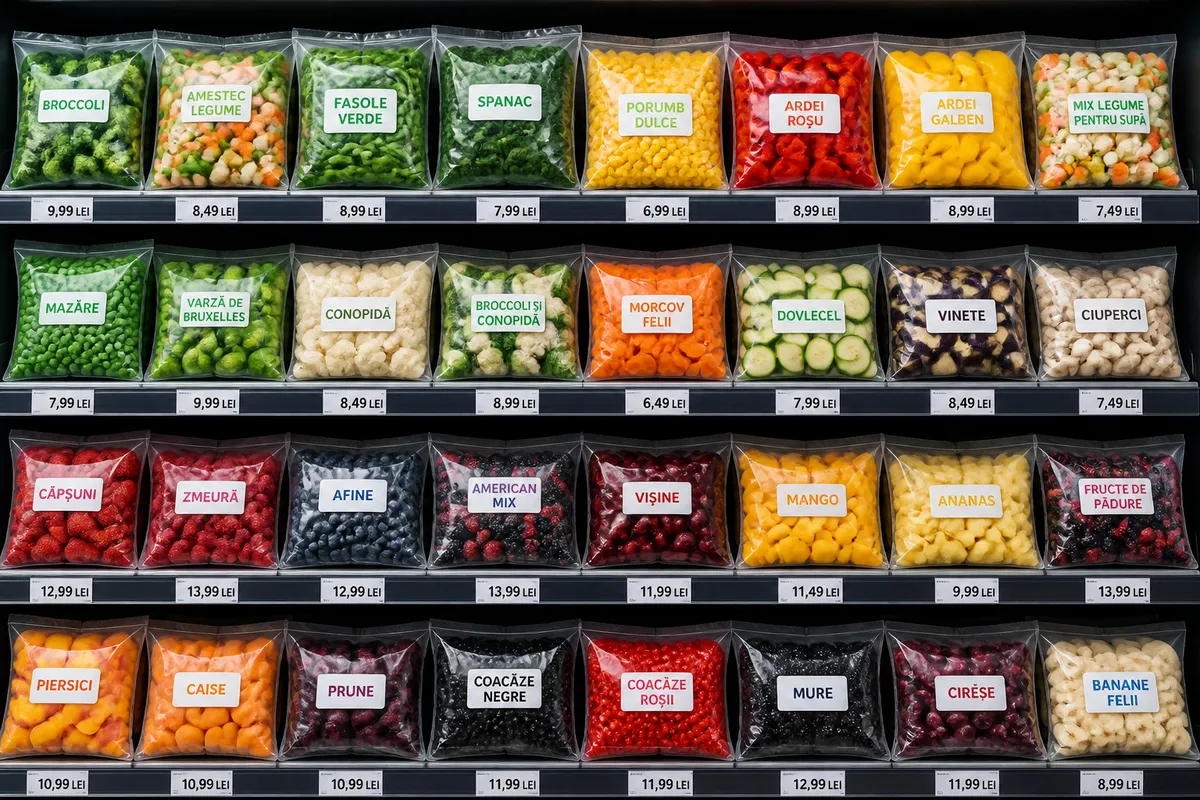 alimente congelate calitate supermarket Romania
