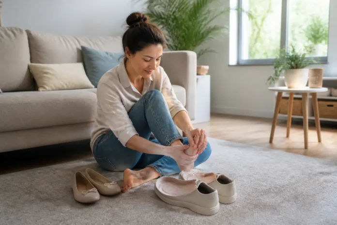 Balerinii care îți afectează talpa când îi porți zi de zi Balerinii care îți afectează talpa când îi porți zi de zi
