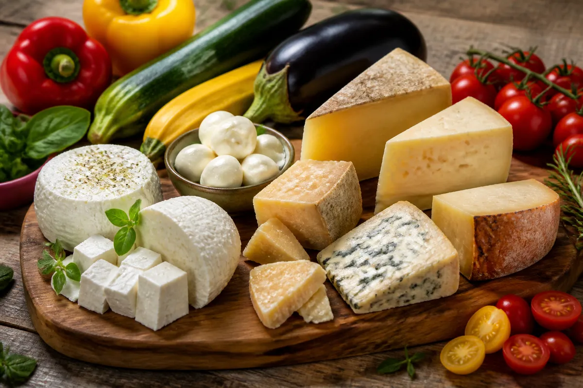 brânzeturi pentru salate de vară proaspete și maturate