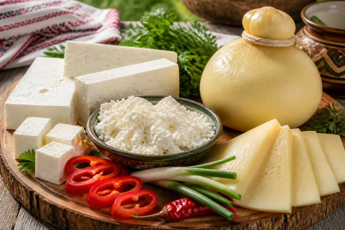 brânzeturi românești proaspete pentru salate