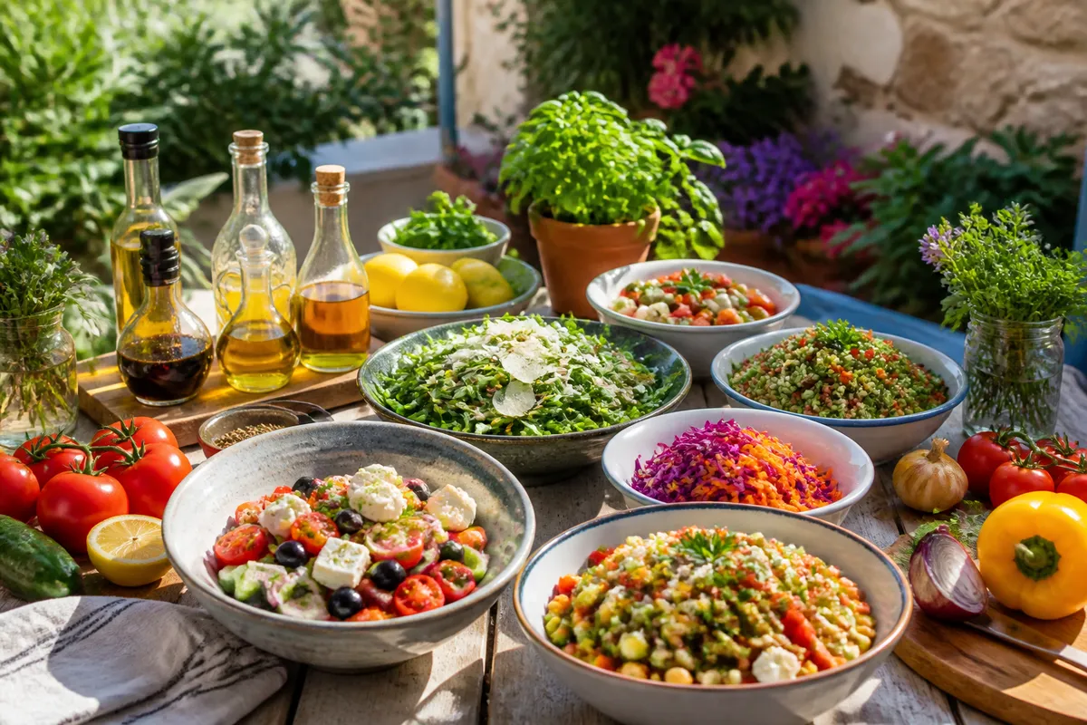 cum alegi uleiul potrivit pentru salate de vară