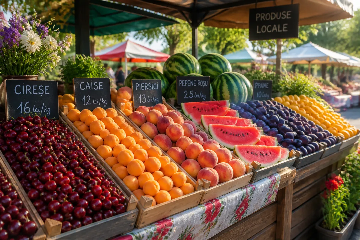 fructe de vara romanesti piata agroalimentara