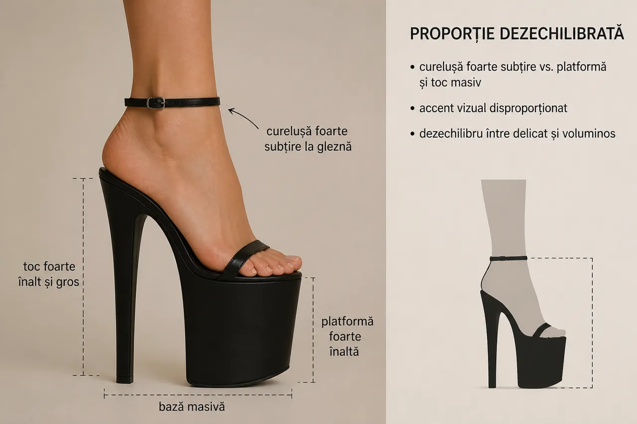 sandale platformă înaltă glezne subțiri greșeli stil