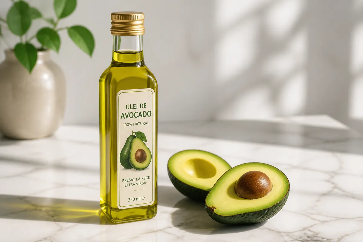 ulei de avocado pentru salate beneficii gust