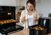Airfryer versus cuptor clasic pentru legume și diferențele din farfurie Airfryer versus cuptor clasic pentru legume și diferențele din farfurie