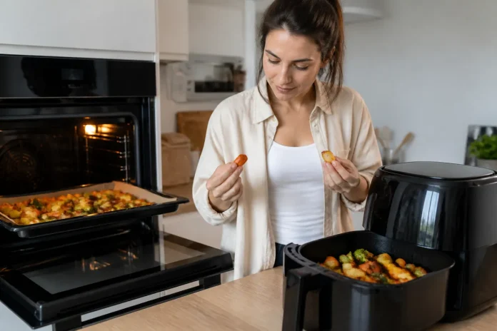 Airfryer versus cuptor clasic pentru legume și diferențele din farfurie Airfryer versus cuptor clasic pentru legume și diferențele din farfurie