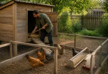 Cotețul bine compartimentat păstrează găinile sănătoase și curtea ușor de întreținut Cotețul bine compartimentat păstrează găinile sănătoase și curtea ușor de întreținut