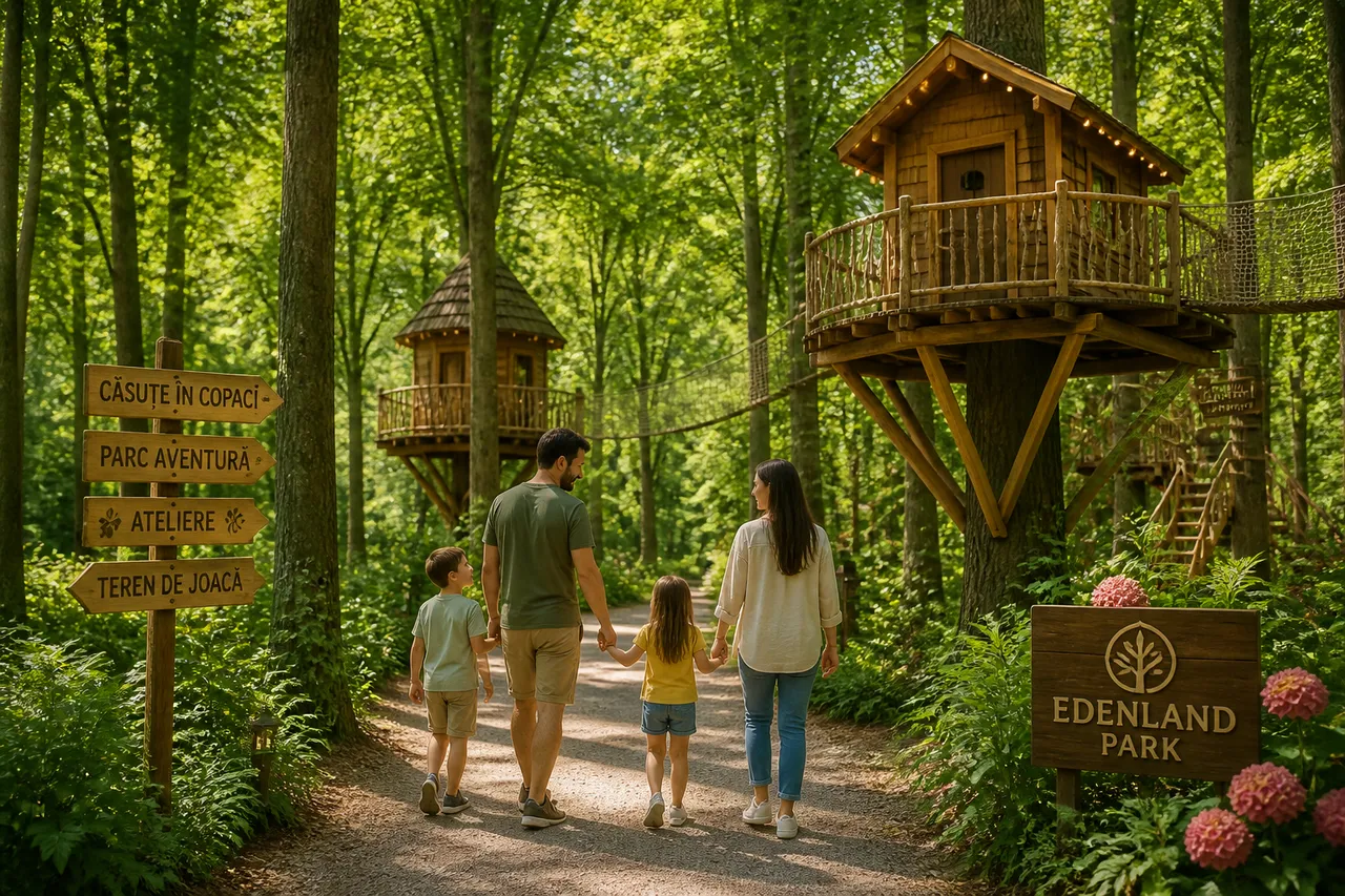 Edenland Park lângă București pentru activități în aer liber
