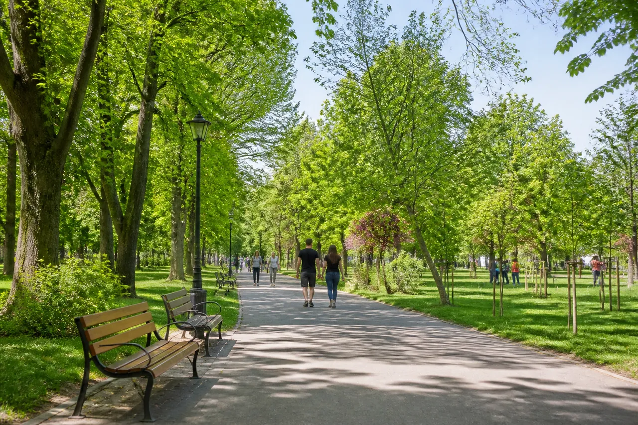 parc liniștit în Cluj pentru plimbare fără aglomerație