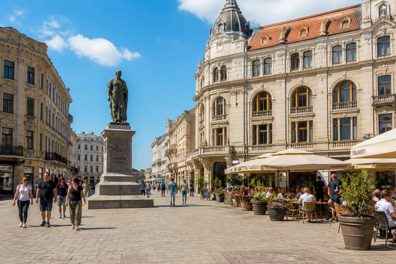 Piața Ovidiu Constanța centru istoric