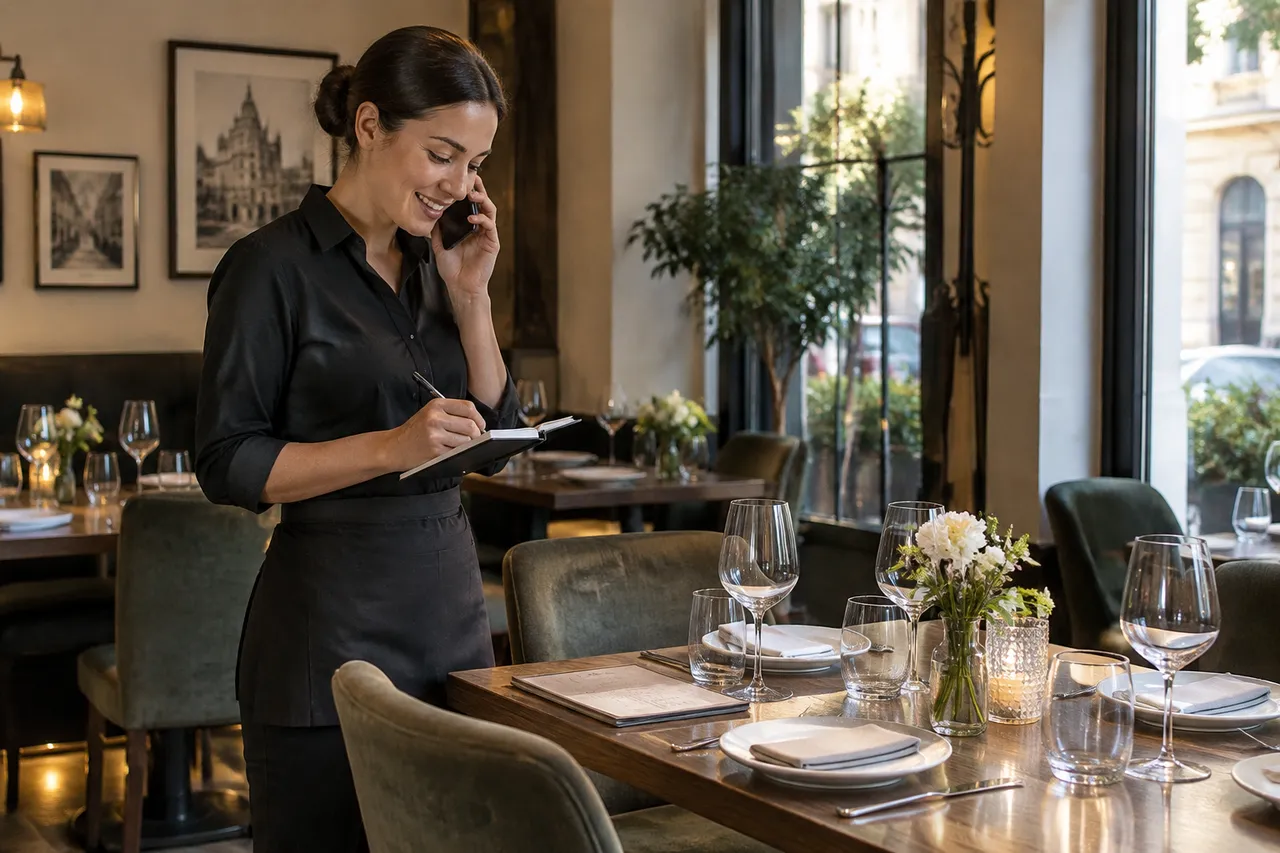 confirmare rezervare restaurant București