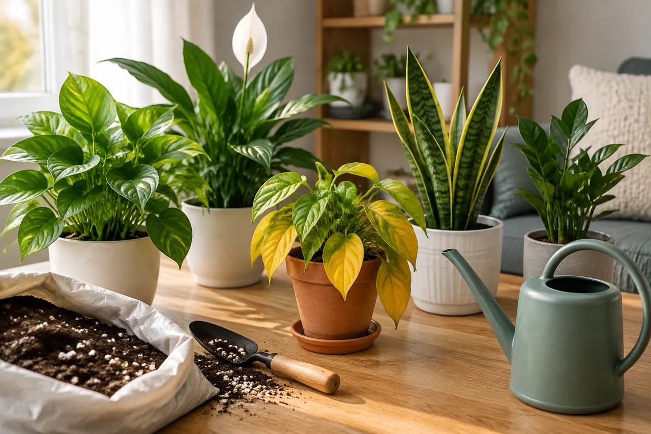 greșeli de îngrijire la plantele de interior rezistente