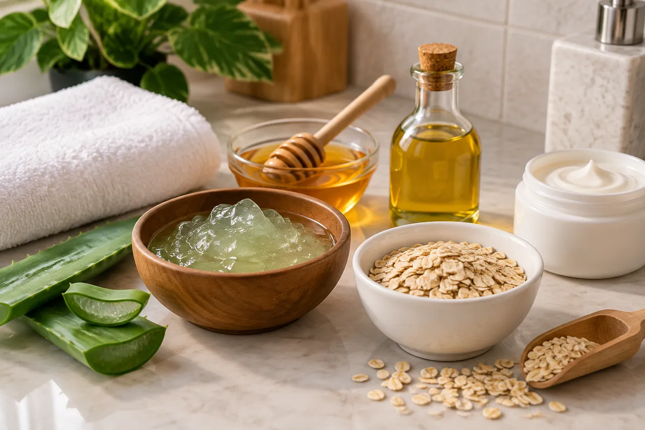 ingrediente naturale pentru îngrijirea pielii acasă