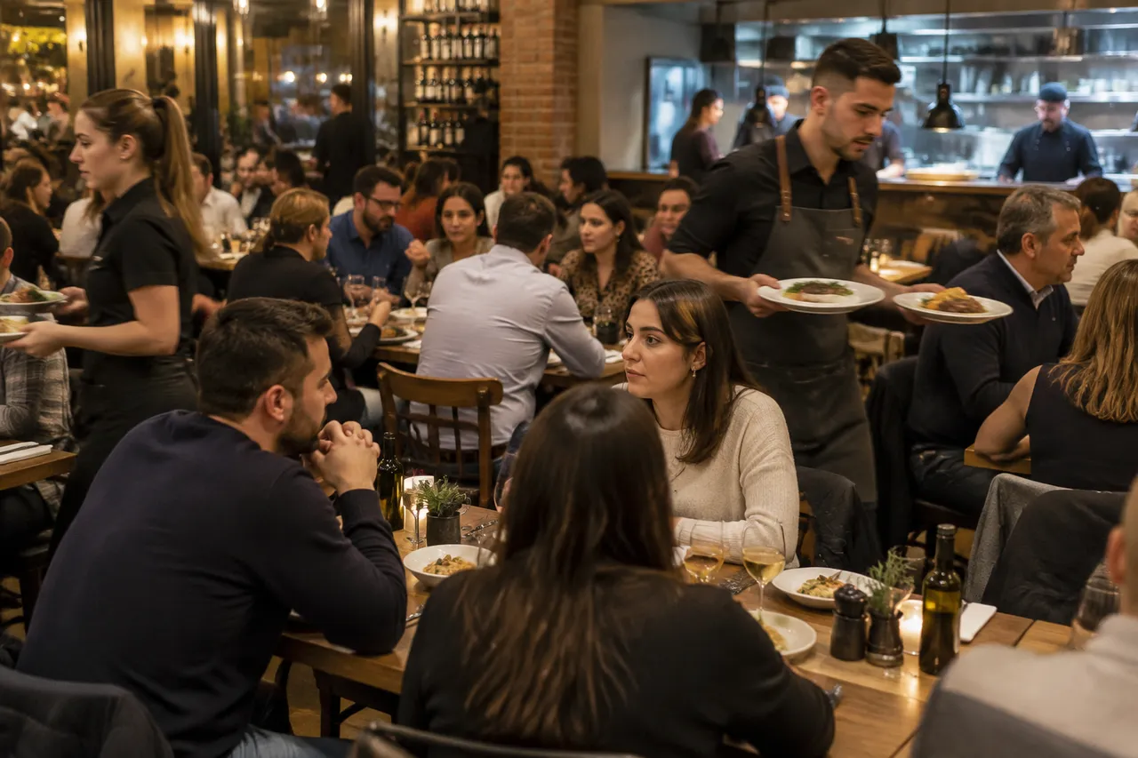 restaurant popular aglomerat și experiența clienților